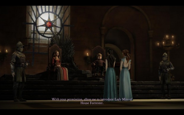 Diskussionen im Thronsaal. (Screenshot: Golem.de)