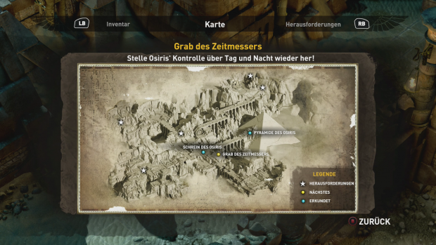Eine grobe Übersicht der Tempelanlangen. (Screenshot: Golem.de)