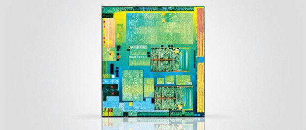 Die-Shot eines Bay-Trail-SoC (Bild: Intel)