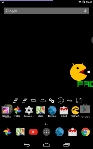 Wahlweise kann die Übersicht der zuletzt genutzten Apps gegen den Omni-Switch ausgetauscht werden. (Screenshot: Golem.de)
