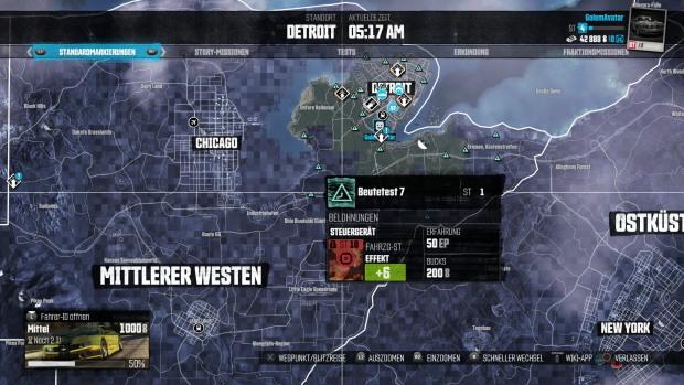 Die Übersichtskarte ist wenig übersichtlich. (Screenshot: Golem.de)