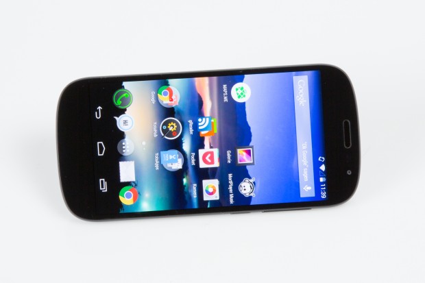 Das Amoled-Display des Yotaphone 2 (Bild: Fabian Hamacher/Golem.de)