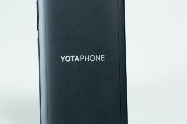 Das E-Paper-Display des Yotaphone 2 (Bild: Fabian Hamacher/Golem.de)
