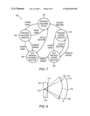 Apple-Patent 8933876 (Bild: USPO)