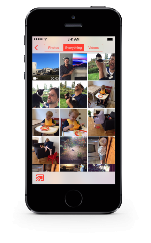 Allcast f&uuml;r iOS (Bild: Clockworkmod)