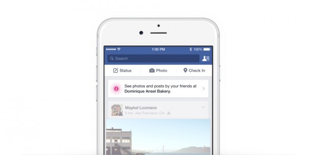 Facebooks neue Funktion Place Tips (Bild: Google)