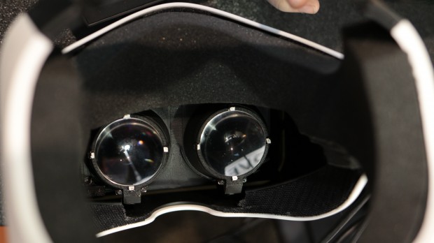 Fove auf der CES 2015 (Bild: Michael Wieczorek/Golem.de)