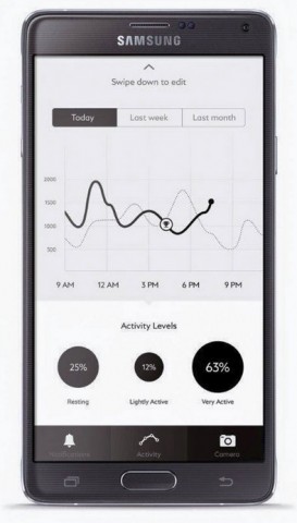 Die Android-App von Montblanc (Bild: Montblanc)