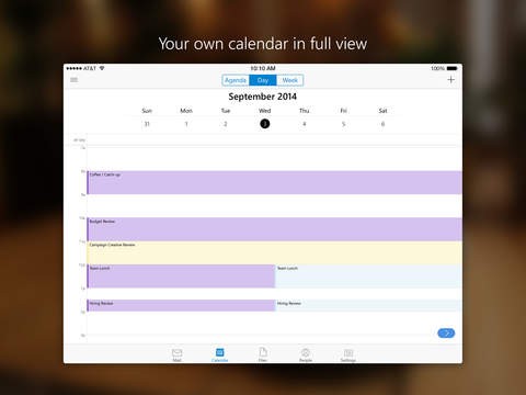 Outlook f&uuml;r iOS (Bild: Microsoft)