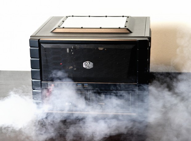 Golems neue Testplattform f&uuml;r Grafikkarten (Fotos: Nico Ernst)