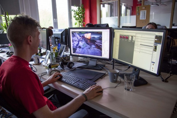 Arbeit an The Witcher 3 bei CD Projekt Red in Warschau (Foto: CD Projekt)