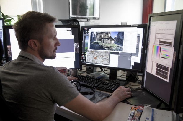 Arbeit an The Witcher 3 bei CD Projekt Red in Warschau (Foto: CD Projekt)