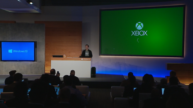 Microsoft zeigt Neues zu Windows 10. (Screenshots: Golem.de)