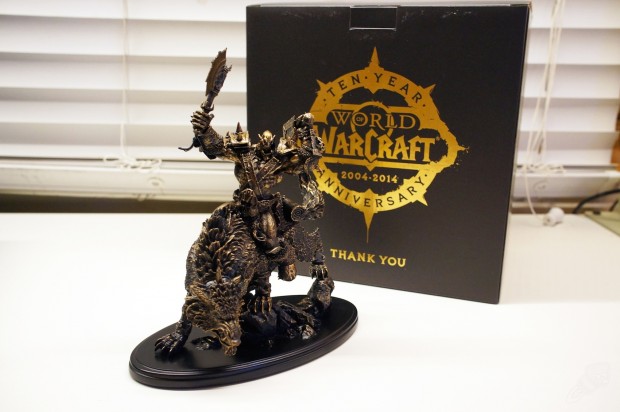 Ein „Dankeschön“ von Blizzard: Diese Statue bekommen alle Dauerabonnenten des Online-Rollenspiels World of Warcraft. (Bild: wowhead.com)
