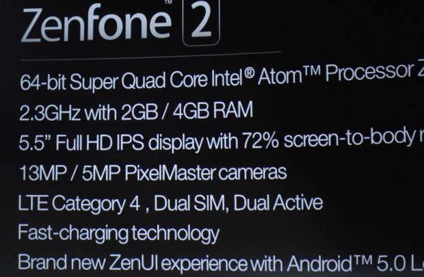 Asus stellt Zenfone 2 und Zenfone Zoom vor. (Fotos: Nico Ernst)