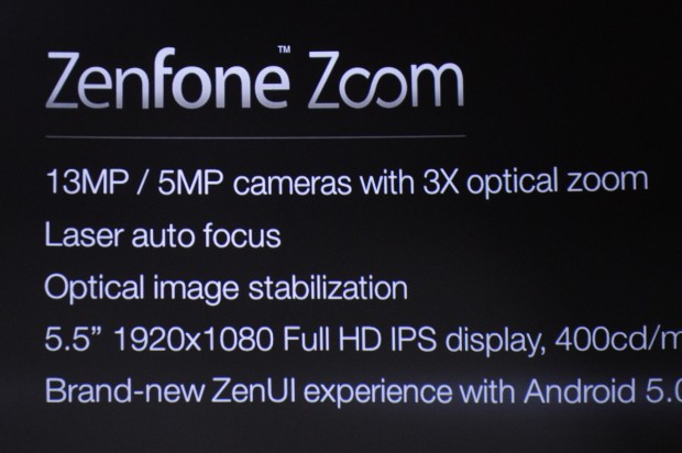 Asus stellt Zenfone 2 und Zenfone Zoom vor. (Fotos: Nico Ernst)