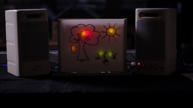 Die beste  Wirkung entfaltet die Geschichte im Dunklen. (Foto: Fabian Hamacher/Golem.de)