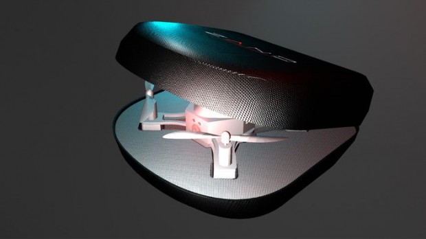 Transportiet wird das Fluggerät in einer speziellen Box. (Foto: Torquing)