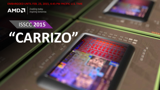 Details zu Carrizo auf der ISSCC 2015 (Bild: AMD)