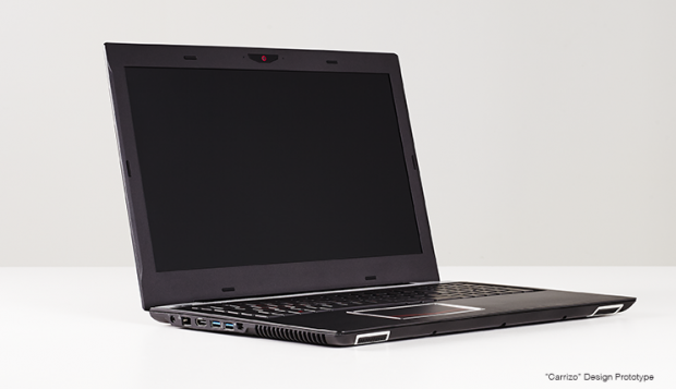 Prototyp-Notebook mit Carrizo (Bild: AMD)
