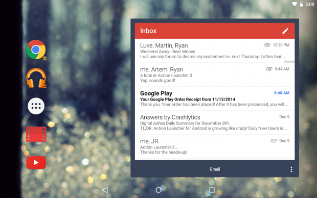 Action Launcher 3 (Bild: Chris Lacy)
