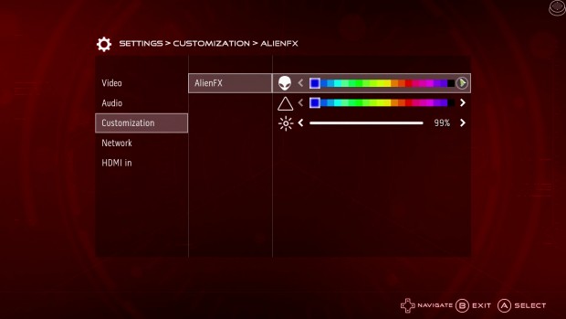 Beleuchtungsanpassung im Alpha-UI (Bild: Golem.de)