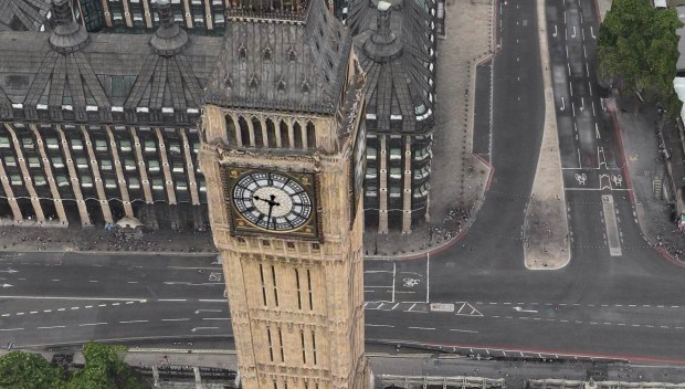 Londons Elisabeth  Tower in Apple Maps (Bild: Apple)