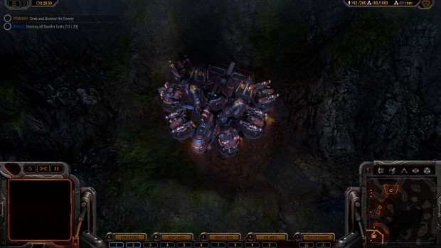 Die Hand of Ruk ist die Epic-Einheit der Beta (Screenshot: Marc Sauter/Golem.de)