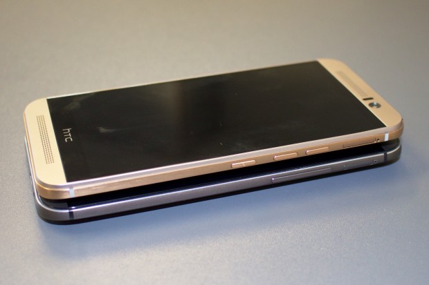 Oben das One (M9) unten das One (M8) (Bild: Ingo Pakalski/Golem.de)