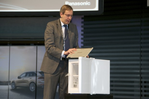 Dieses Notebook wurde zu Demonstrationszwecken aus einem Eisschrank geholt. (Foto: Andreas Sebayang/Golem.de)
