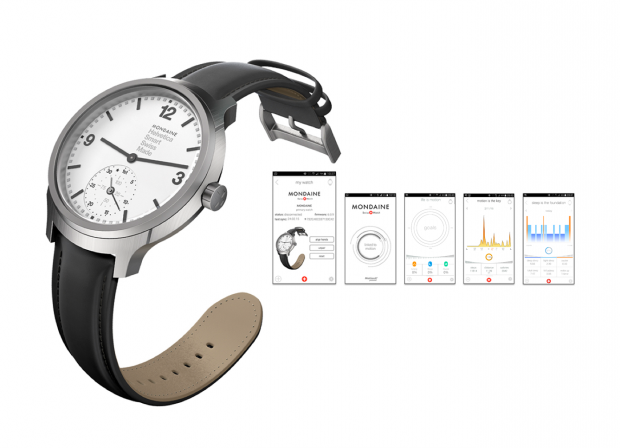 Mondaine Helvetica No. 1 Horological Smartwatch (Bild: Modaine)