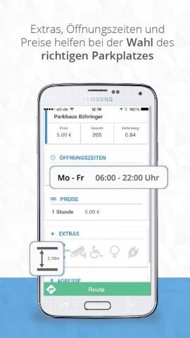 Parkpocket für Android (Bild: Parkpocket)