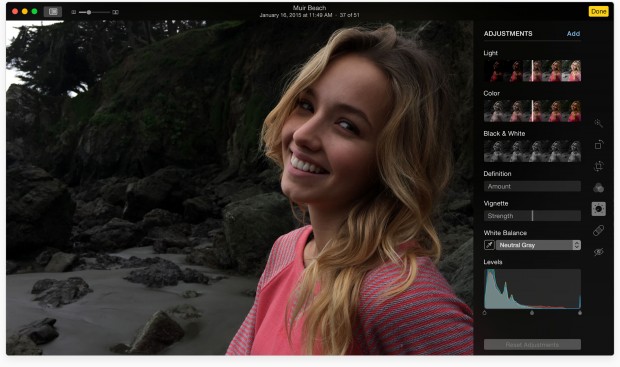 Photos f&uuml;r OS X (Bild: Apple)