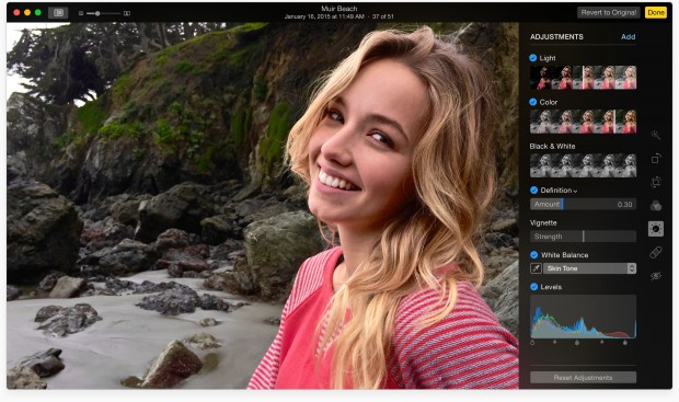 Photos f&uuml;r OS X (Bild: Apple)