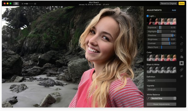 Photos f&uuml;r OS X (Bild: Apple)