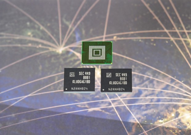 Flash-Chips nach Universal Flash Storage 2.0 (Bild: Samsung)