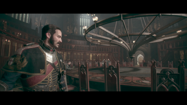 Der Orden trifft sich in diesem prächtigen Saal. (Screenshot: Golem.de)