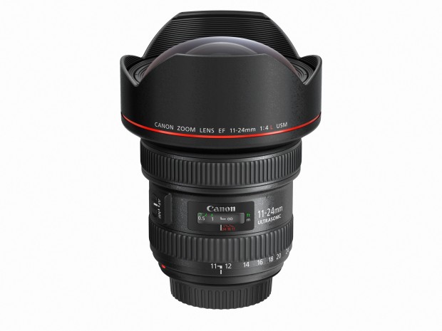 Neben den Kameras stellt Canon ein neues Ultraweitwinkel-Zoom mit einer Brennweite von 11-24 mm vor. (Foto: Canon)