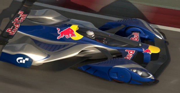 Noch radikaler geht es Red-Bull-Designer Adrian Newey an. (Bild: Red Bull, Gran Turismo/Screenshot: Golem.de)