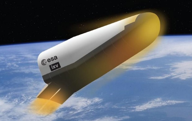Es hat keine Tragflächen, sondern zwei Klappen am Heck, mit denen es navigiert. (Grafik: J. Huart/Esa)