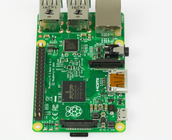 Raspberry Pi 2 (Foto: Martin Wolf/Golem.de)
