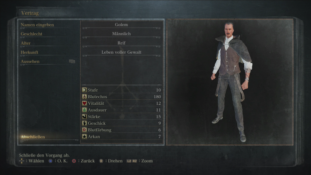 ... und legen sein Aussehen fest. (Screenshot: Golem.de)