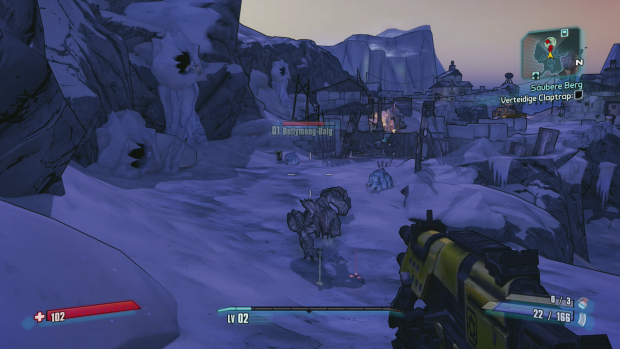 Borderlands 2 auf der PS4 (Screenshot: Golem.de)