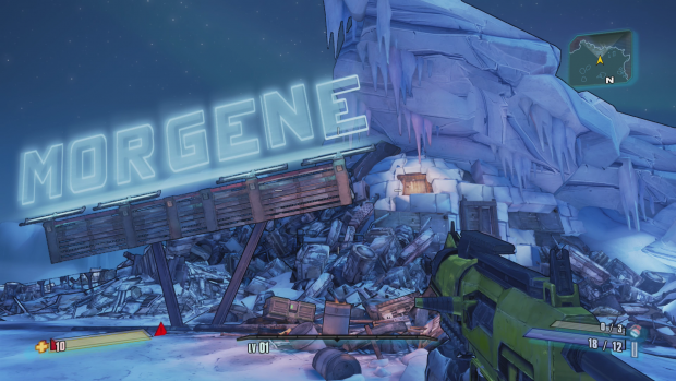 Borderlands 2 auf der PS4 (Screenshot: Golem.de)