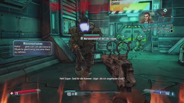 Borderlands The Pre-Sequel auf der PS4 (Screenshot: Golem.de)