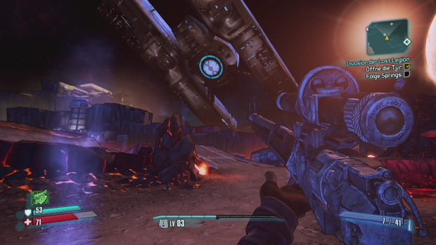 Borderlands The Pre-Sequel auf der PS4 (Screenshot: Golem.de)