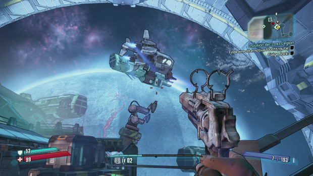 Borderlands The Pre-Sequel auf der PS4 (Screenshot: Golem.de)