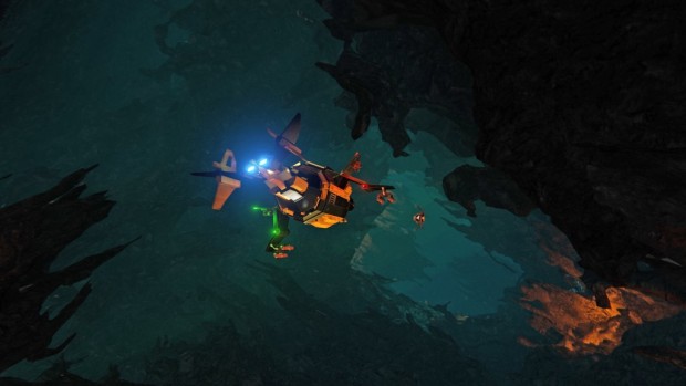 Die acht Schiffstypen haben besondere Stärken wie Aufklärung, Transport oder Verteidigung. Die eigenen Vehikel lassen sich auch individuell upgraden und tunen. (Bild: Descendent Studios)