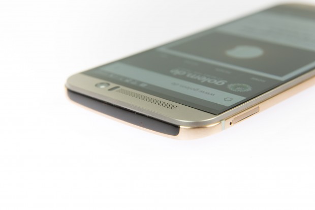 Das Gehäuse des One (M9) ist wie das der beiden vorigen One-Modelle aus Metall. (Bild: Martin Wolf/Golem.de)