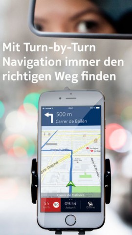 Nokia Here für iOS (Bild: Nokia)